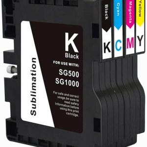 SG500 SG1000 Nuevo cartucho de tinta de sublimación compatible con impresoras Sawgrass Virtuoso SG500 SG1000 (1 negro, 1 cian, 1 magenta, 1 SG500 SG1000 Nuevo cartucho de tinta de sublimación compatible con impresoras Sawgrass Virtuoso SG500 SG1000 (1 negro, 1 cian, 1 magenta, 1