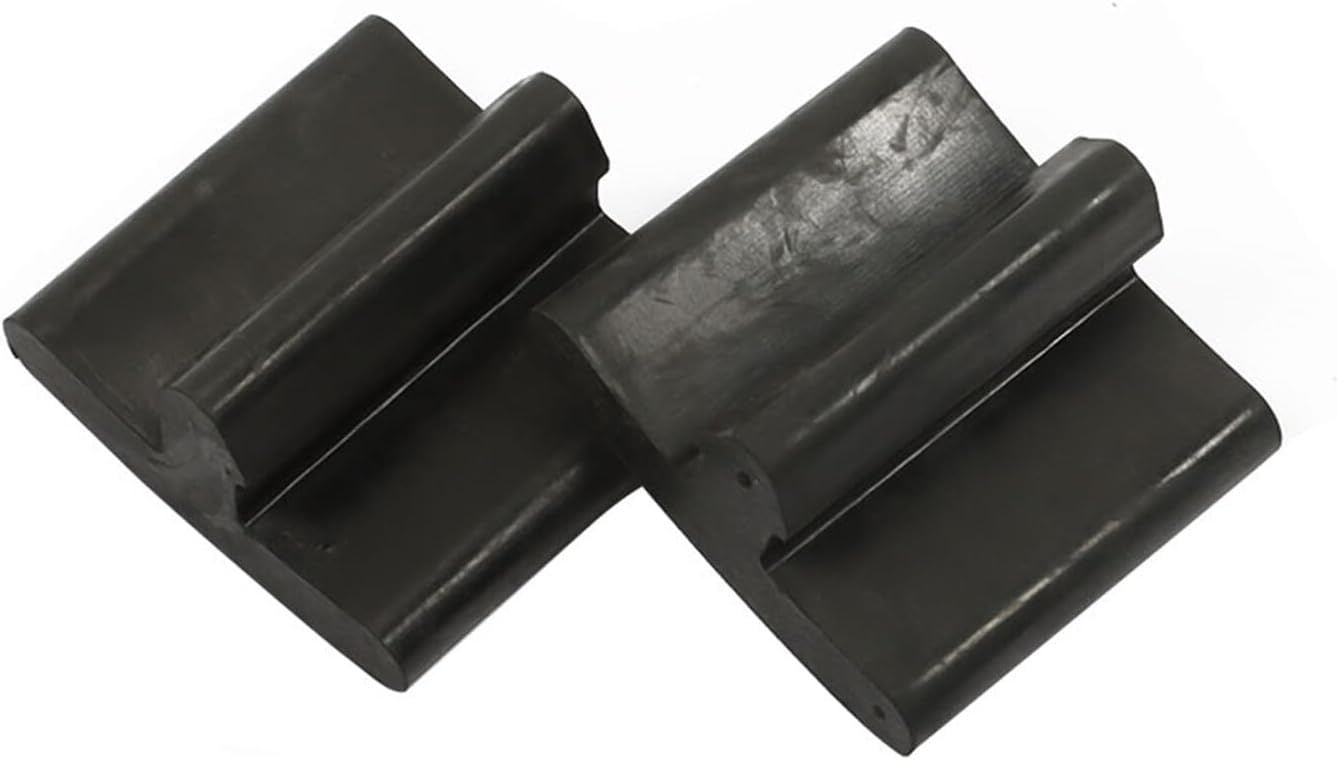 labwork Juego de parachoques trasero de goma de 4 hojas de repuesto para camión Super Duty F-250 F-350 F-450 F-450 Serie F 1980-2020