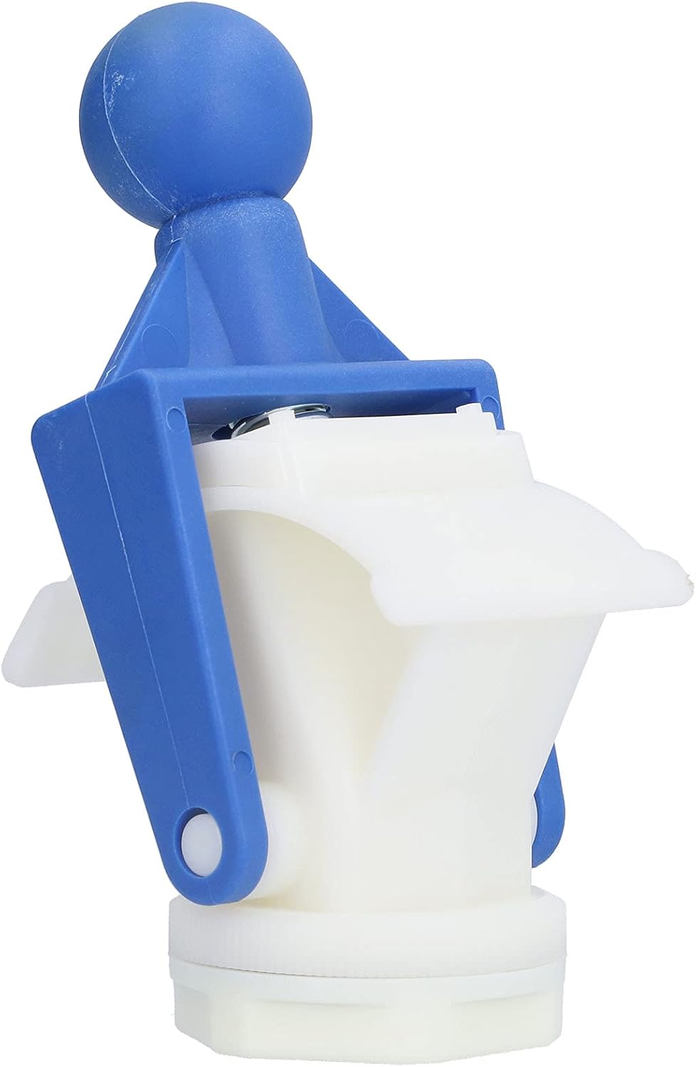 TOPINCN Válvula de compuerta de miel, válvula de compuerta de abeja de miel de plástico con destornillador, accesorio extractor de miel, puertas de