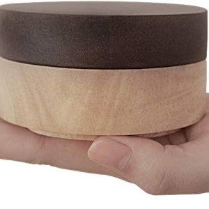 Cenicero con tapa, cenicero sin humo para malezas, ceniceros resistentes al viento para cigarrillos en interiores o exteriores, madera + bandeja de Cenicero con tapa, cenicero sin humo para malezas, ceniceros resistentes al viento para cigarrillos en interiores o exteriores, madera + bandeja de