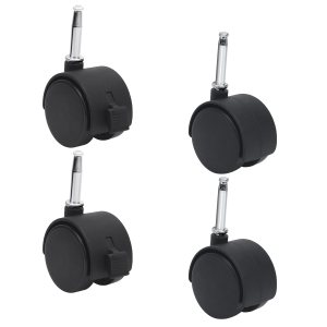 ChengFu Ruedas para silla alta, reemplazo de ruedas para andador de bebé, accesorios para caminantes, ruedas de goma de plástico, ruedas para silla ChengFu Ruedas para silla alta, reemplazo de ruedas para andador de bebé, accesorios para caminantes, ruedas de goma de plástico, ruedas para silla