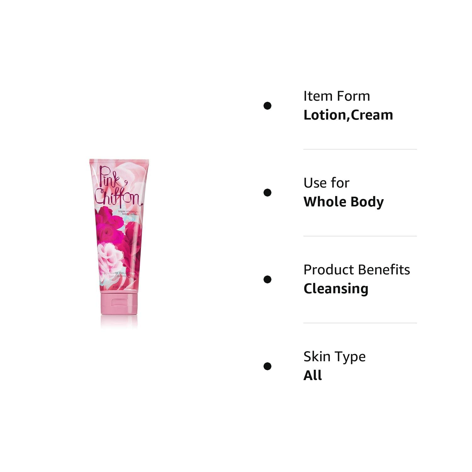 Bath & Body Works Gasa Rosa 8.0 oz Ultra Crema de Karité