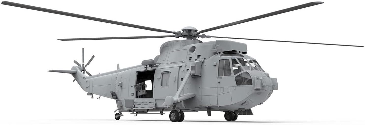 Airfix A04056 Westland Sea King HC.4 172nd Kit de modelo de helicóptero militar de plástico, azul marino