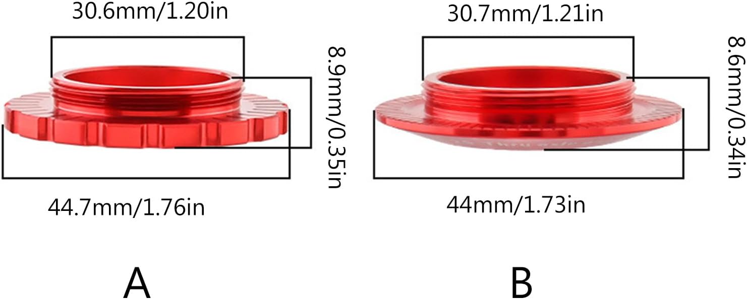 Centerlock Anillos de bloqueo de rotor Bujes de bicicleta Cerradura central Cerradura central Bloqueo de ruedas Ejes de cilindros Anillos de bloqueo