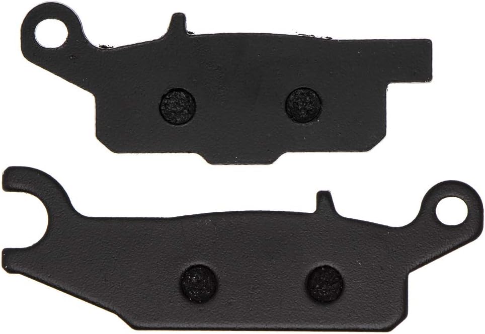 NICHE Kit Pastillas de Freno para Yamaha Grizzly 700 550 3B4-W0046-00-00 3B4-W0046-10-00 Trasera Semimetálica