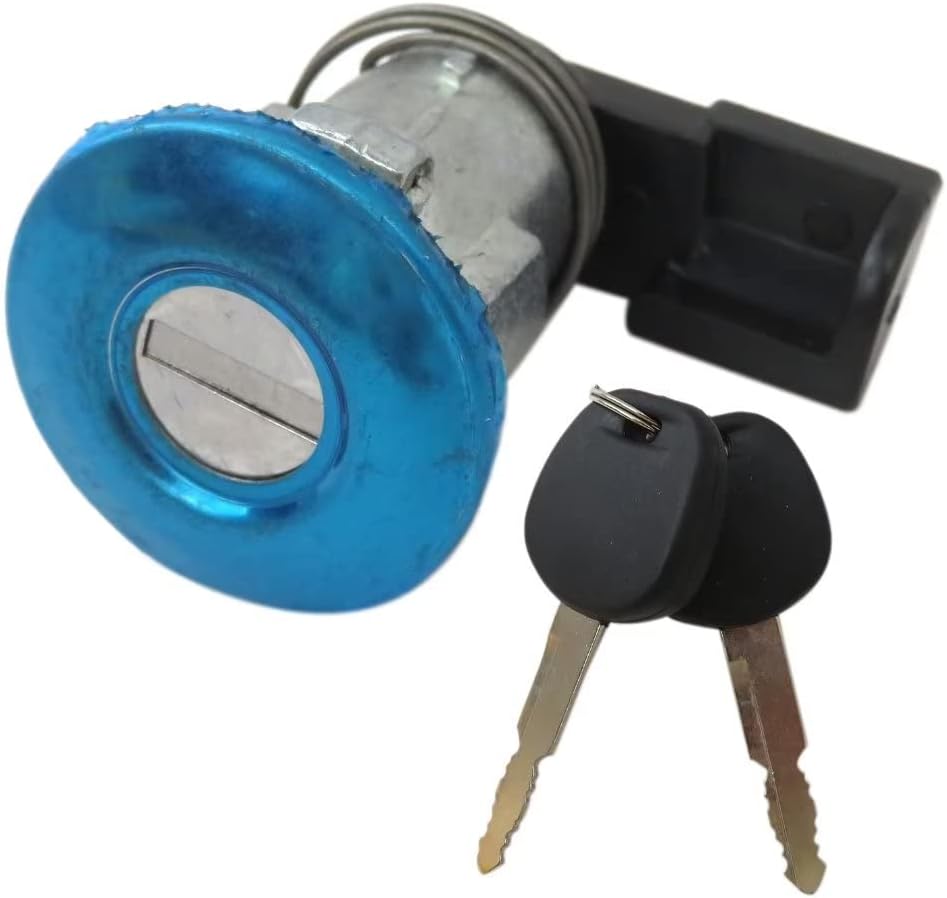 69058-35140, 69058-26030, 69058-34020 Cilindro de cerradura de puerta de combustible y 2 llaves compatibles con Toyota Tundra Base 2001 Pickup de