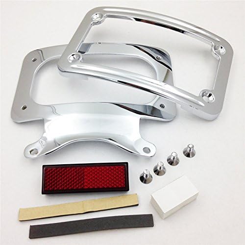XKH – Kit de montaje de placa de matrícula de motocicleta compatible con Road Glide Custom FLTRX 2010 2014 FLHX B00Y44KK3K
