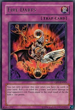Yu-Gi-Oh! – Dardos de fuego (CRV-EN049) – Revolución cibernética – Edición ilimitada – Raro