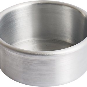 Winco Molde redondo para tartas de capa de aluminio resistente, 4″ x 2″ Winco Molde redondo para tartas de capa de aluminio resistente, 4″ x 2″
