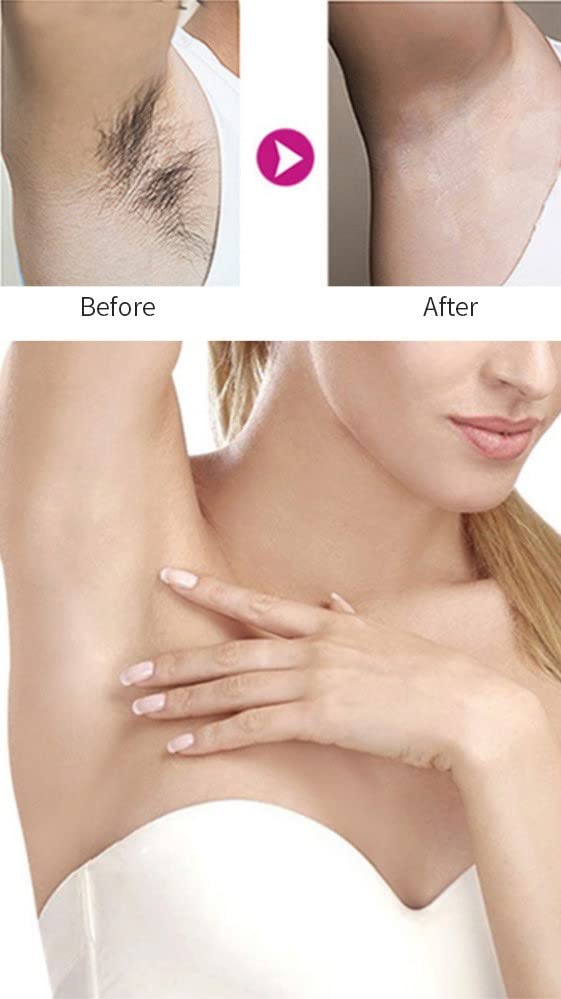 Crystal Hair Eraser, Crystal Hair Remover for Women and Men, Painless Exfoliation Magic Crystal Hair Remover Crystal Smooth Hair Remover for Legs