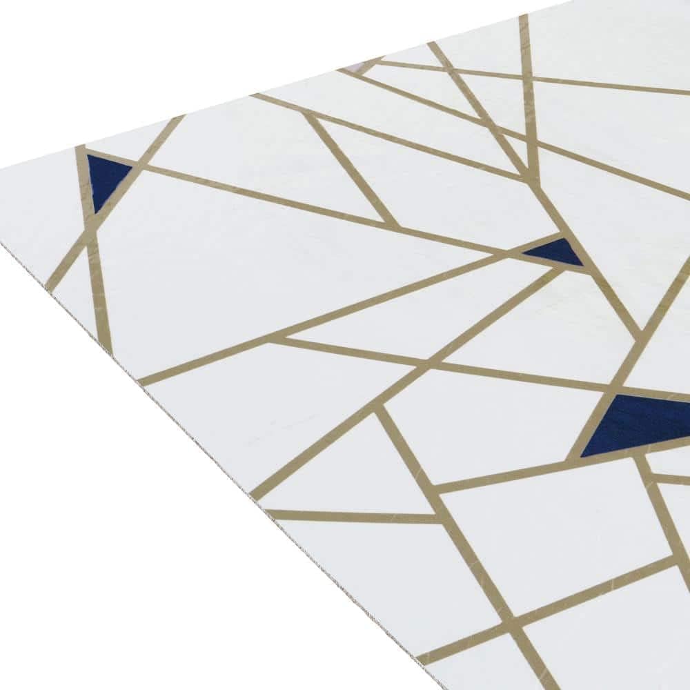 Achim Home Decor – Azulejos de vinilo autoadhesivos retro de 12 pulgadas, 20 azulejos de 12 x 12 pulgadas, patrón de borde, despegar y pegar, suelo