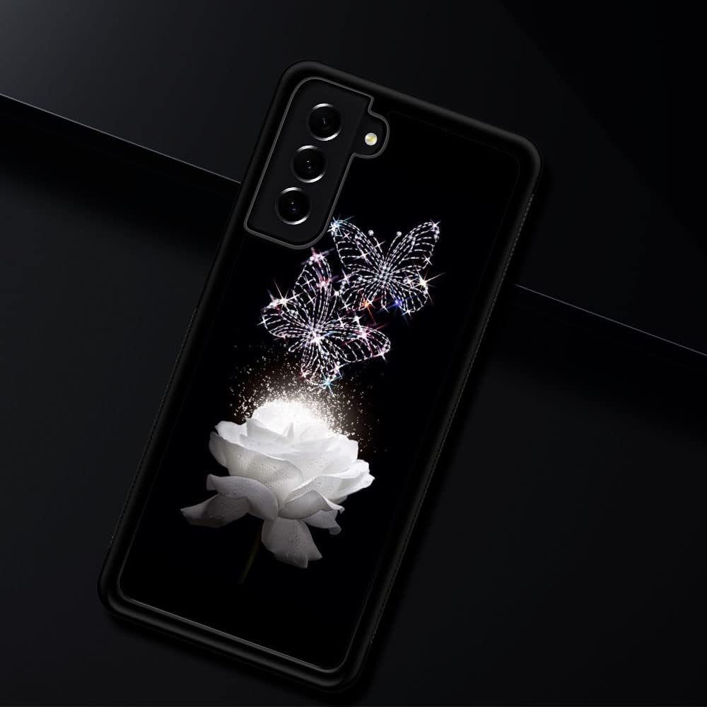 ZHEGAILIAN Funda compatible con Samsung Galaxy S22+, funda protectora antideslizante de TPU suave a prueba de golpes, compatible con Samsung Galaxy