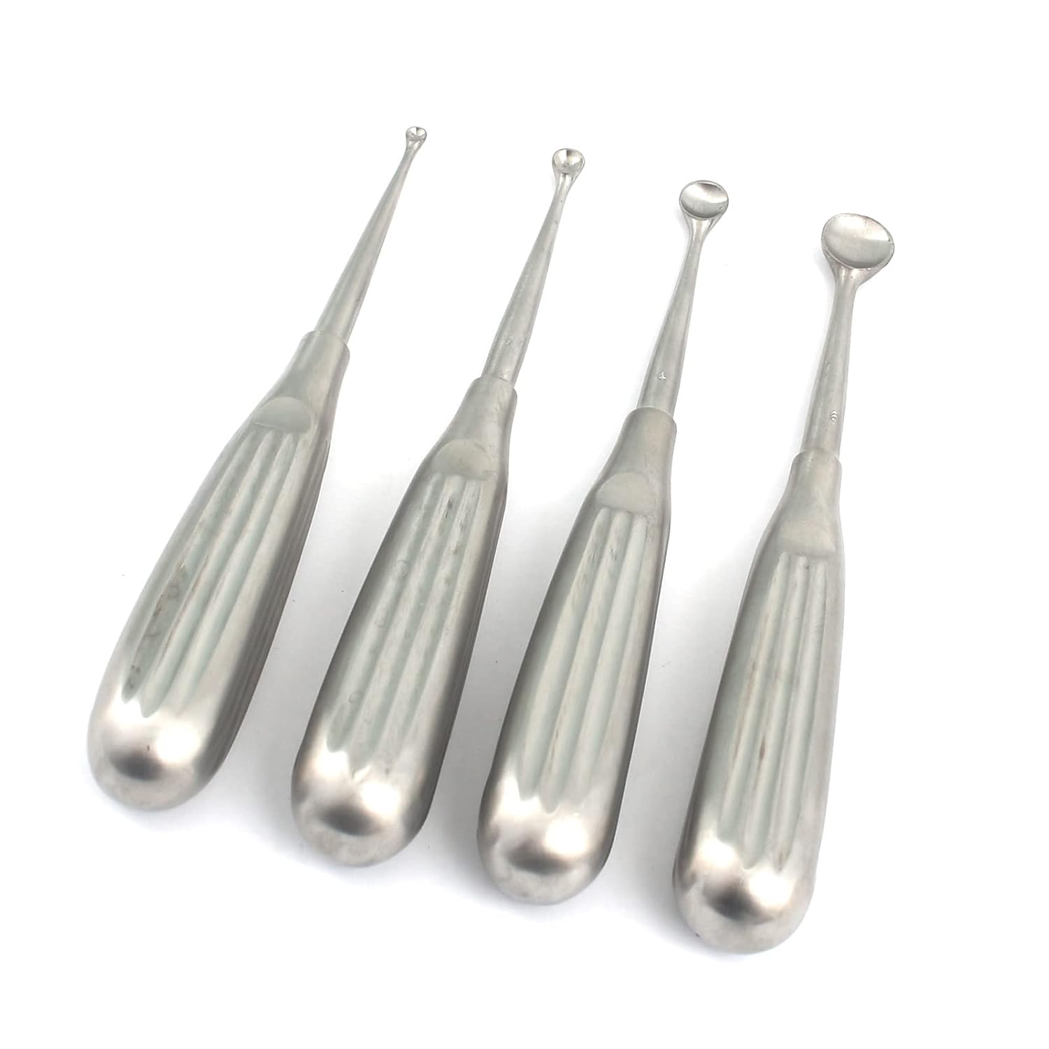 odontomed20114Tamaño de Spratt Brun Bone Curette 000,1,4, y 6ODM