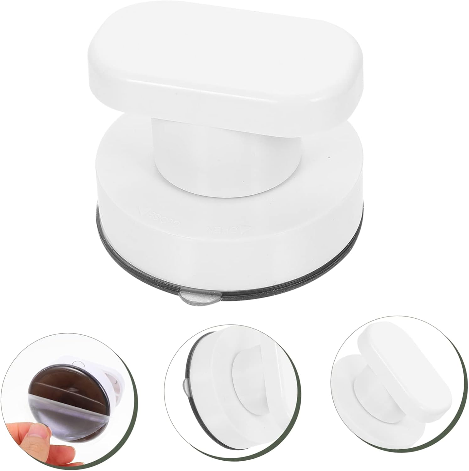 Healeved Pasamanos de baño con ventosa para ducha, barras de agarre para ducha, pomos de gabinete de cocina, pomos de gabinetes, manijas de armario,