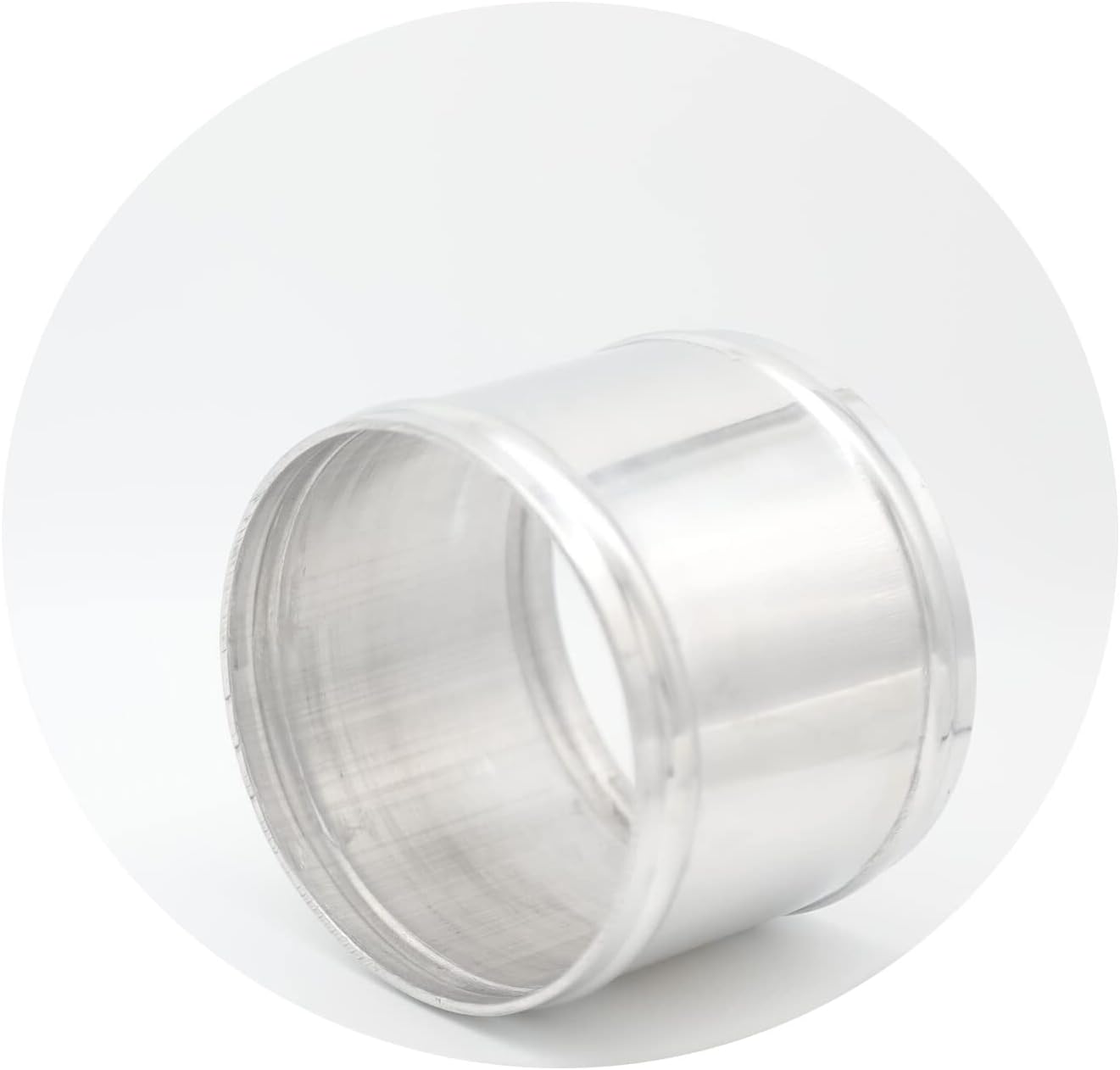Manguera de aleación de aluminio 6061 de 5.000 in (5 pulgadas) de diámetro exterior, longitud 3 pulgadas (2.992 in), recto de 5 pulgadas 6061 de