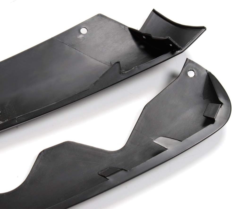 PIT66 Deflector de aire para represa, compatible con Ford Fusion 13-16 4 puertas parachoques delantero inferior panel de cenefa lateral derecho e