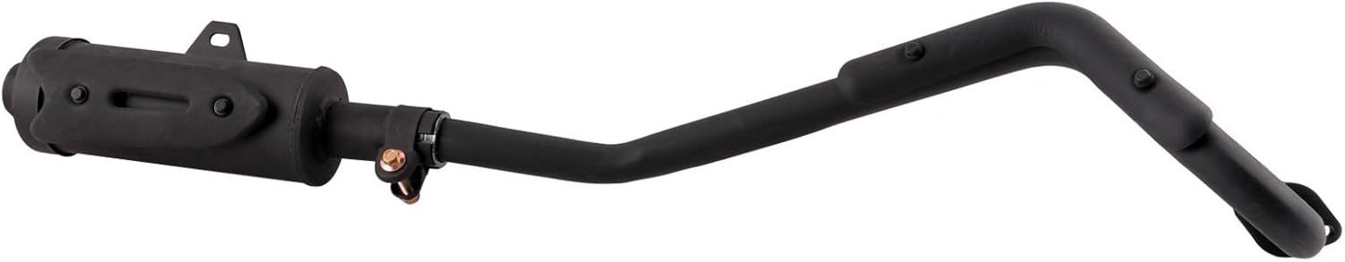Fuerduo Tubo de escape de silenciador de 1.102 in 1 18 pulgadas para ATV Quad Go Kart 50cc 70cc 90cc 110 125cc