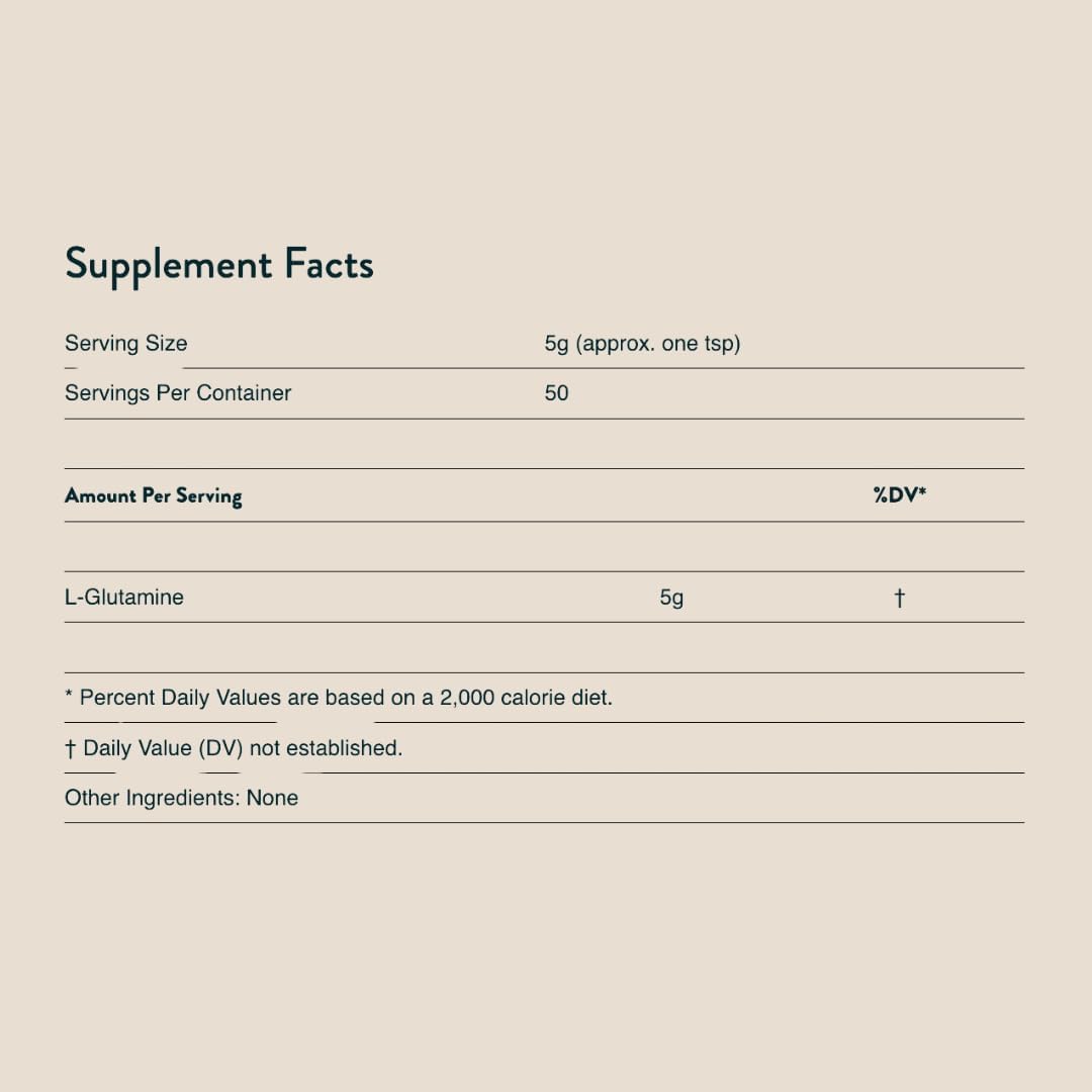 Nuzest Bethany’s Pantry – Polvo de L-glutamina de apoyo digestivo – Suplemento dietético de aminoácidos – Salud intestinal e inmunológica 8.8 oz (50