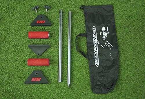 Barra de realce para gimnasio en casa, entrenamiento de estabilidad superior del cuerpo, pecho portátil + constructor de fuerza central
