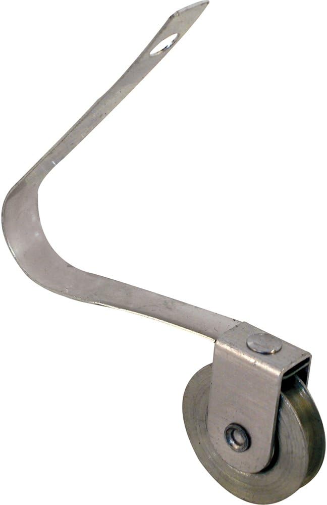 Prime-Line B 571 Muelle de tensión de puerta mosquitera de acero de 1 pulgada con rodillo (paquete de 2)
