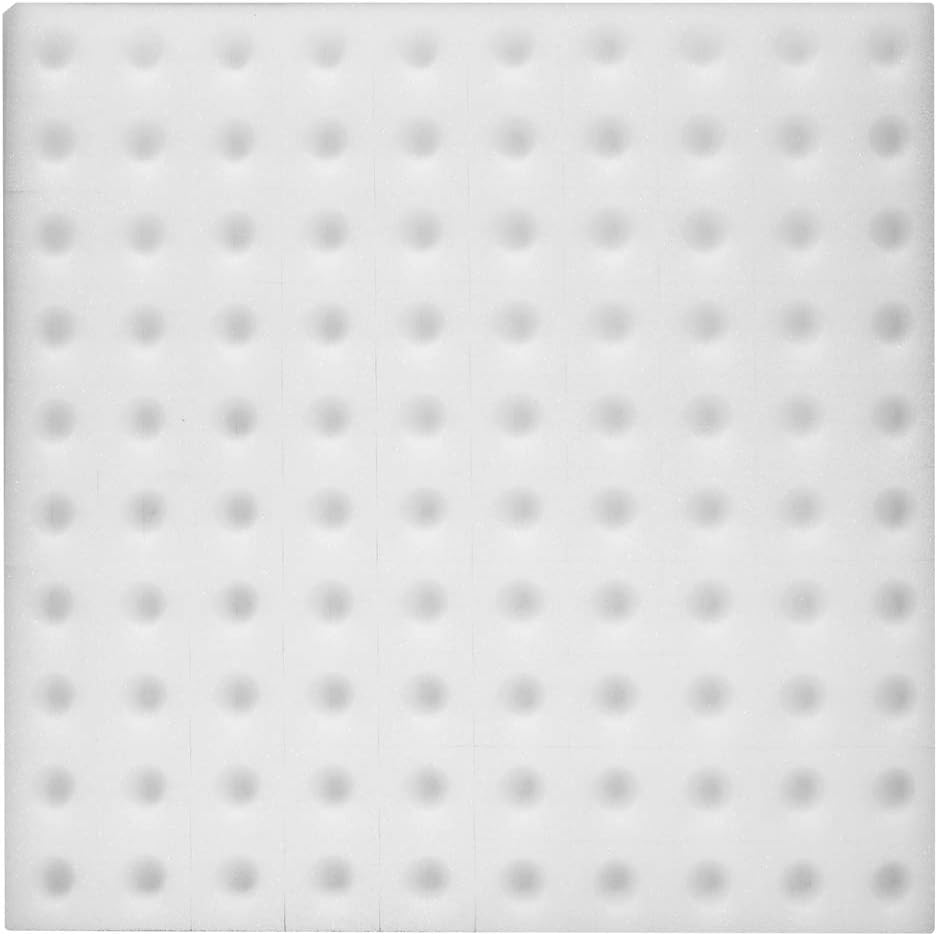 100 cubos de esponja para hidroponía, herramienta de plantación de esponja hidropónica, esponjas cuadradas, insertos clonadores de espuma para