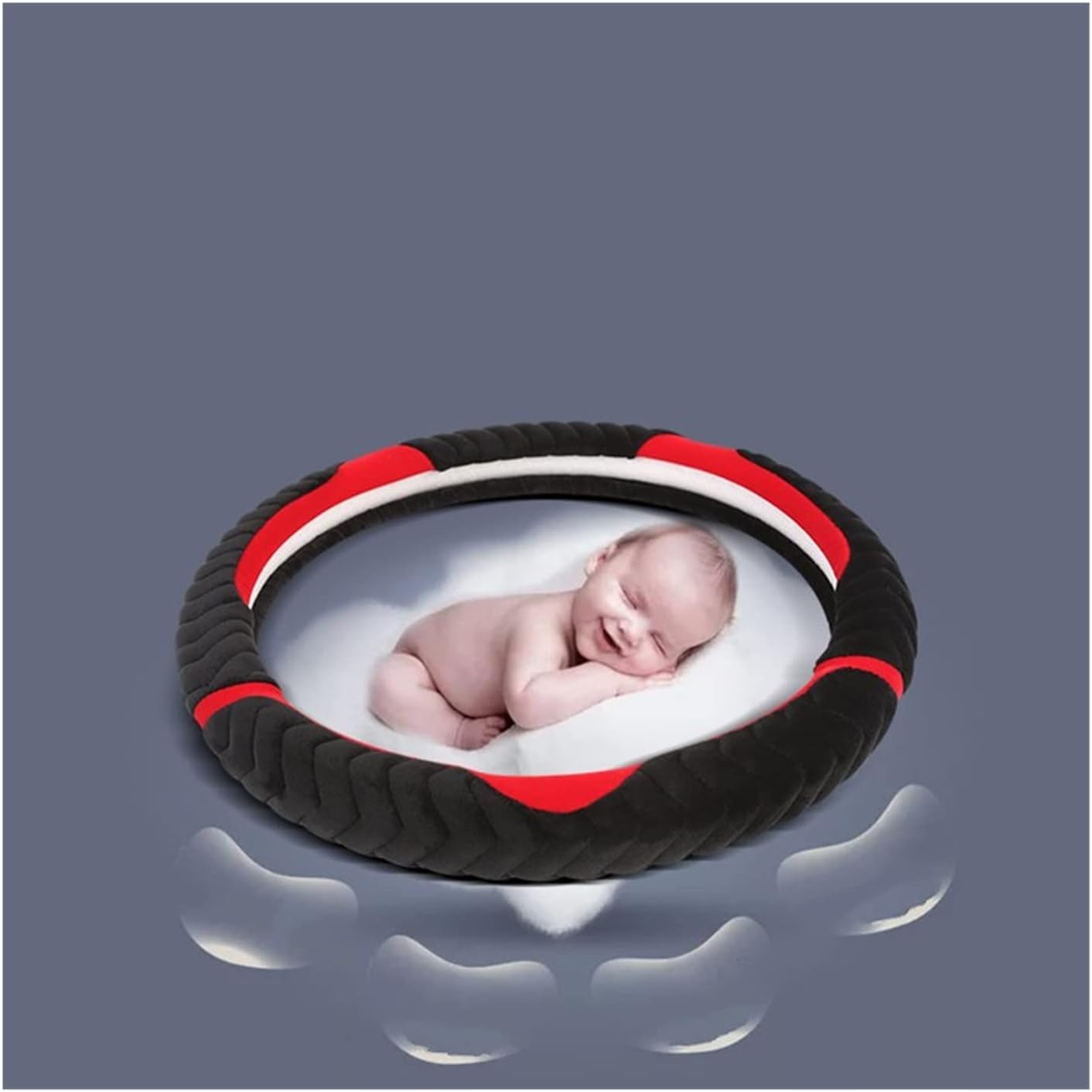 Fundas protectoras para volante de automóvil, fundas protectoras para Dacia para Sandero para Stepway para Crossover para Sandero, cubierta de