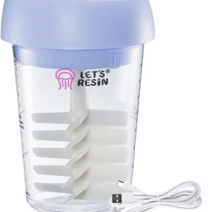 LET’S RESIN Mezclador automático de resina, mezclador epoxi fácil de limpiar, agitador eléctrico para mezcla de 24 onzas líquidas, suministros de LET’S RESIN Mezclador automático de resina, mezclador epoxi fácil de limpiar, agitador eléctrico para mezcla de 24 onzas líquidas, suministros de