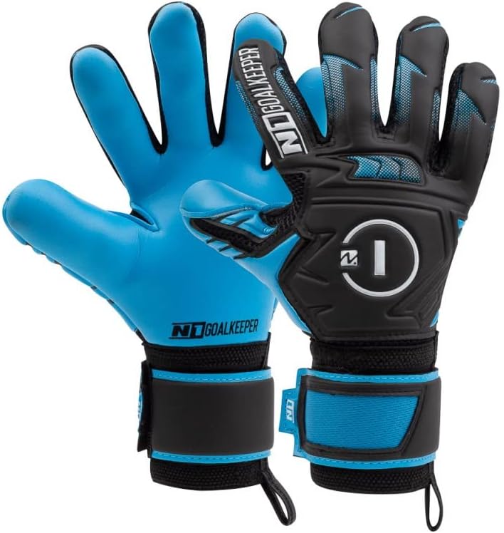 N1 Goalkeeper gloves Beta 2.0 – Guantes de fútbol juvenil con corte negativo y palma de látex alemana. Guantes de portero de fútbol para niños