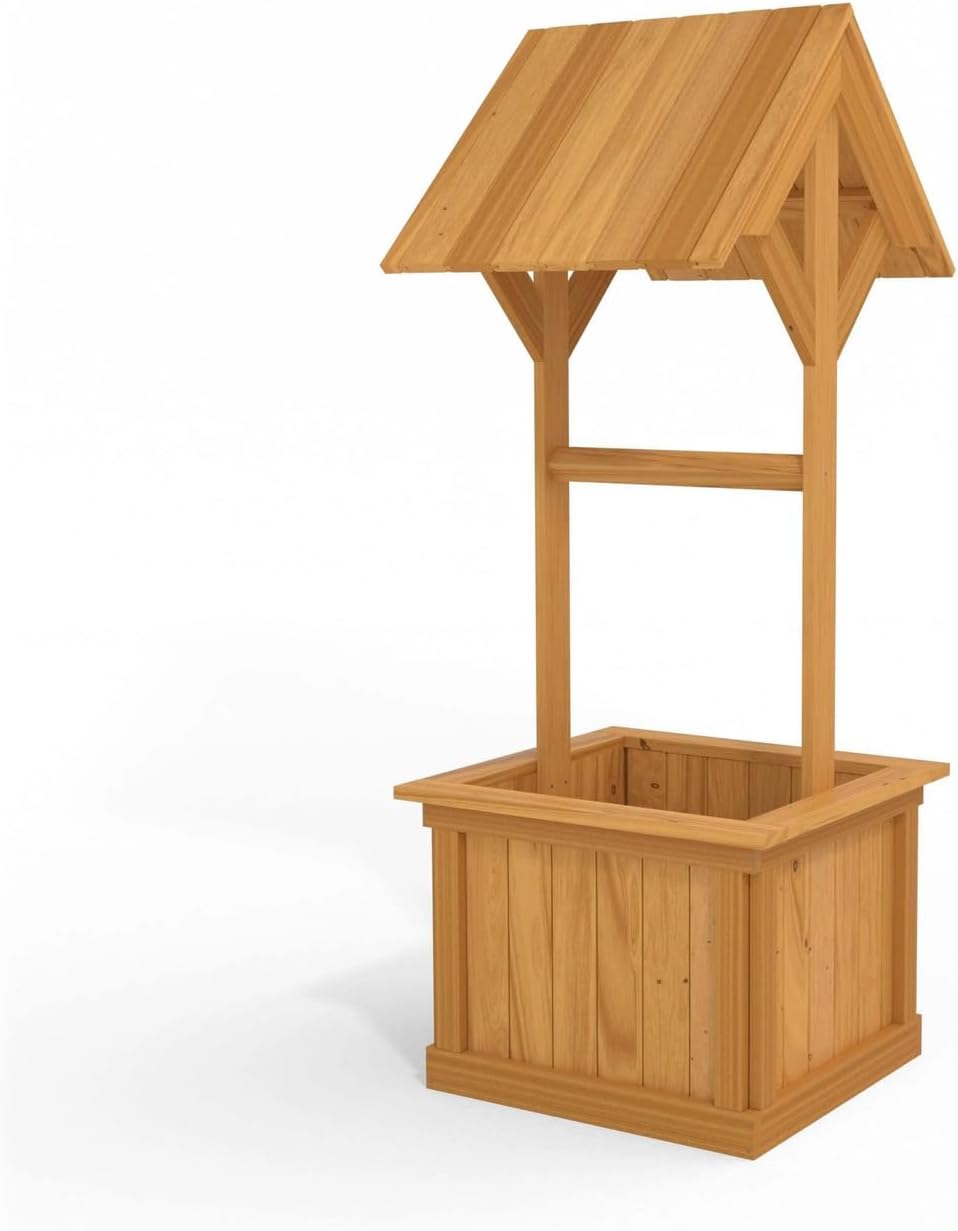 All Things Cedar Wishing Well – Maceta (5 pies)