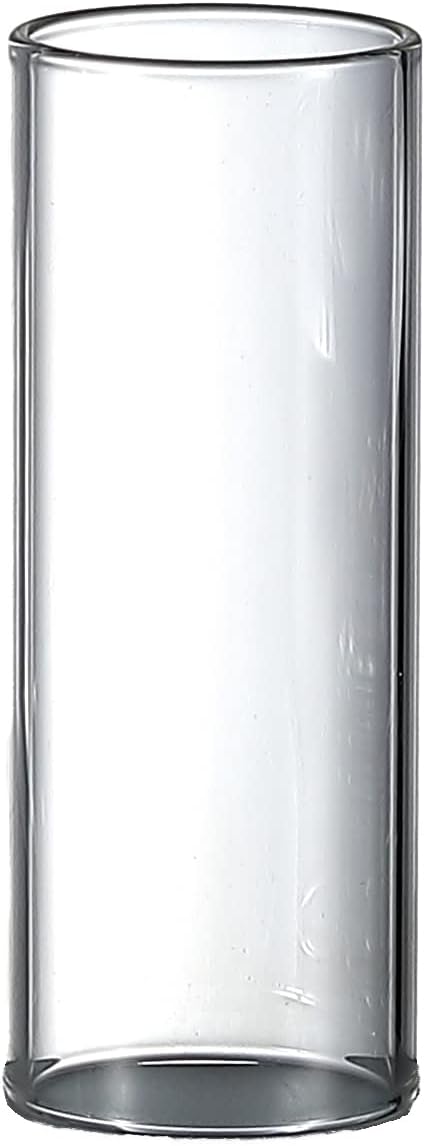 CAMPINGMOON 1 14 pulgadas Camping Gas Latern Globe Hoya lámpara de repuesto Globo de cristal transparente 3 38 pulgadas de altura T-1-DT