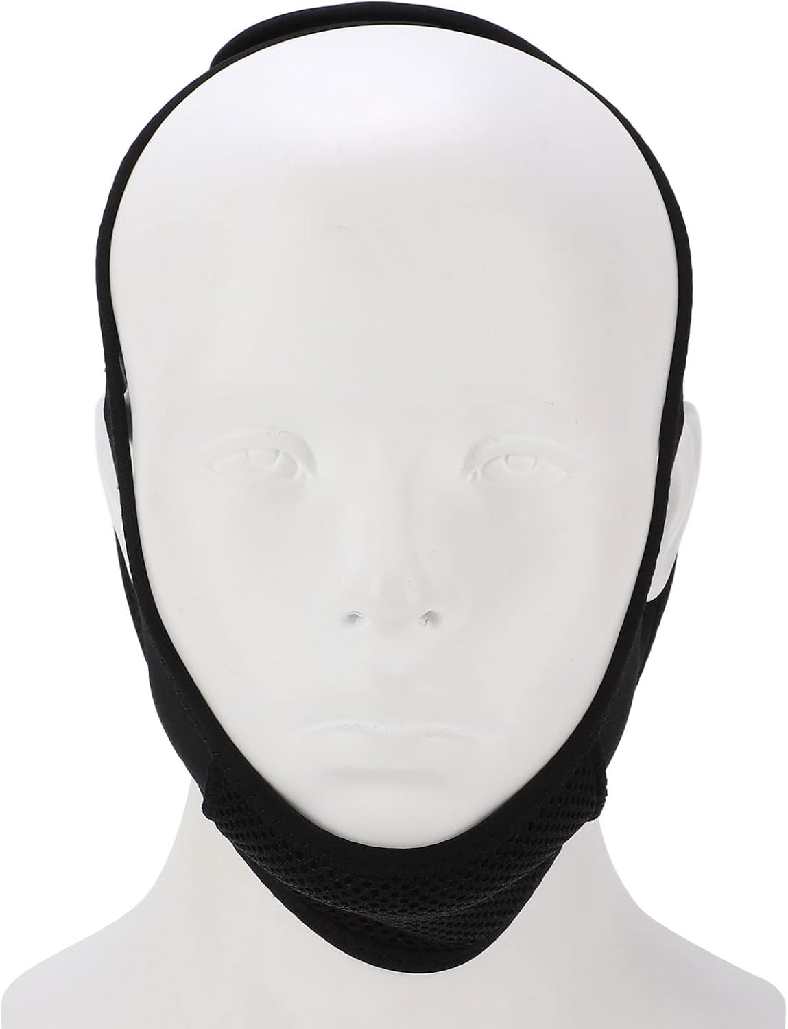 CPAP – Correa de barbilla anti ronquidos para usuarios de CPAP, cinturón de soporte de mandíbula ajustable, correa de levantamiento de barbilla
