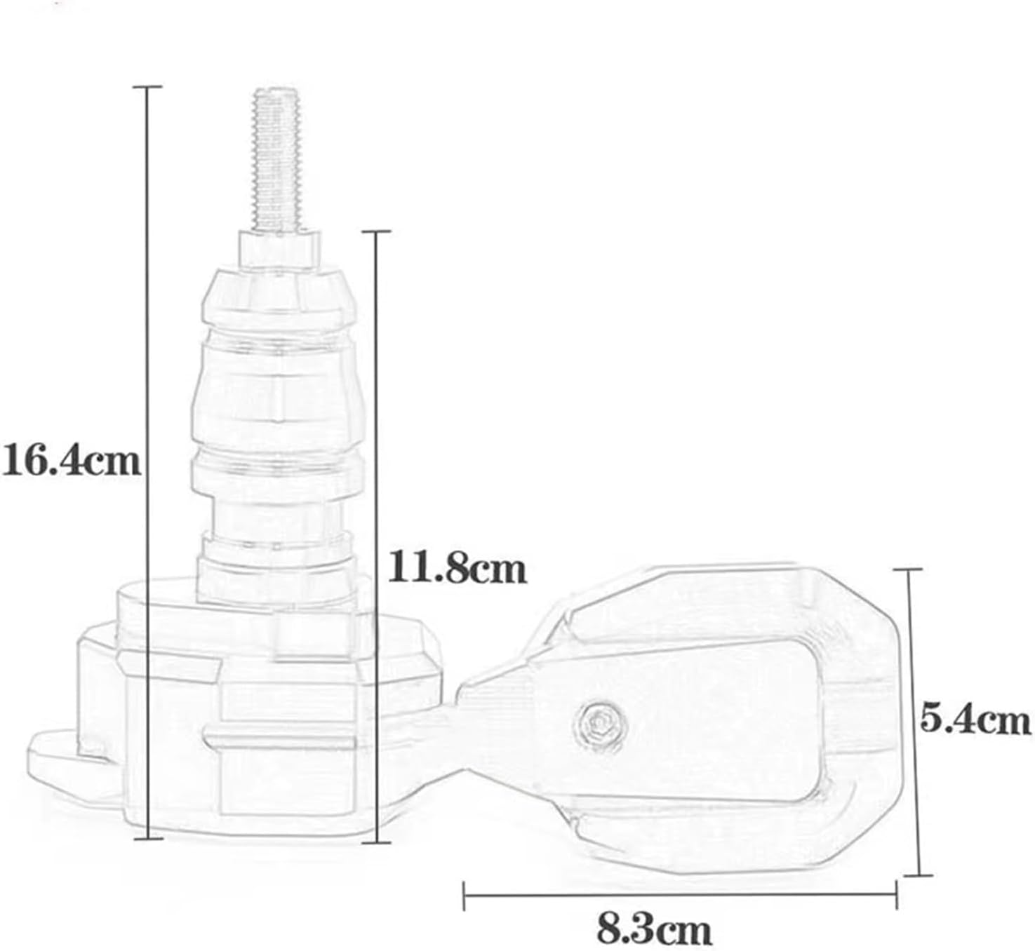 Motorcycle Frame Slider for Yamaha MT-03 MT 03 MT03 2015-2018 Motorcycle CNC Falling Protection Frame Slider Fairing Guard Anti Crash Pad Protector