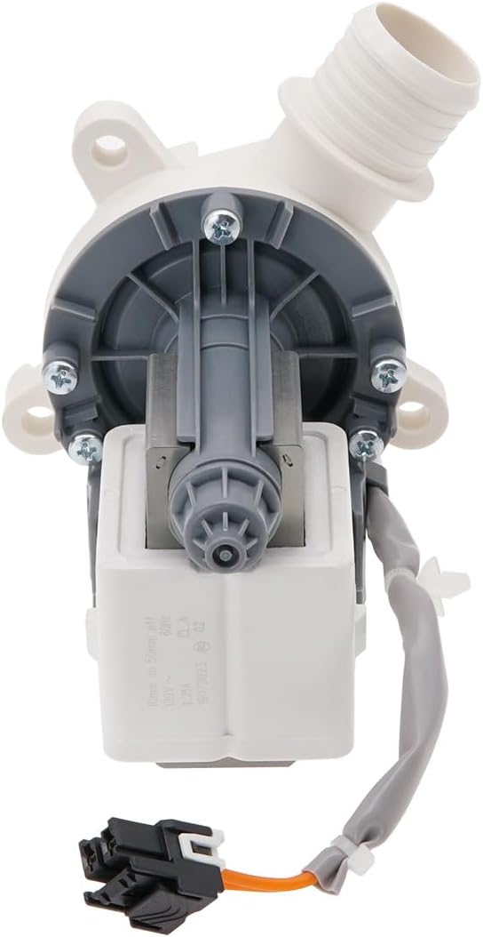 Bomba de drenaje para lavadora OEM WH23X28418, compatible con lavadoras GE, sustituye a WH23X27574
