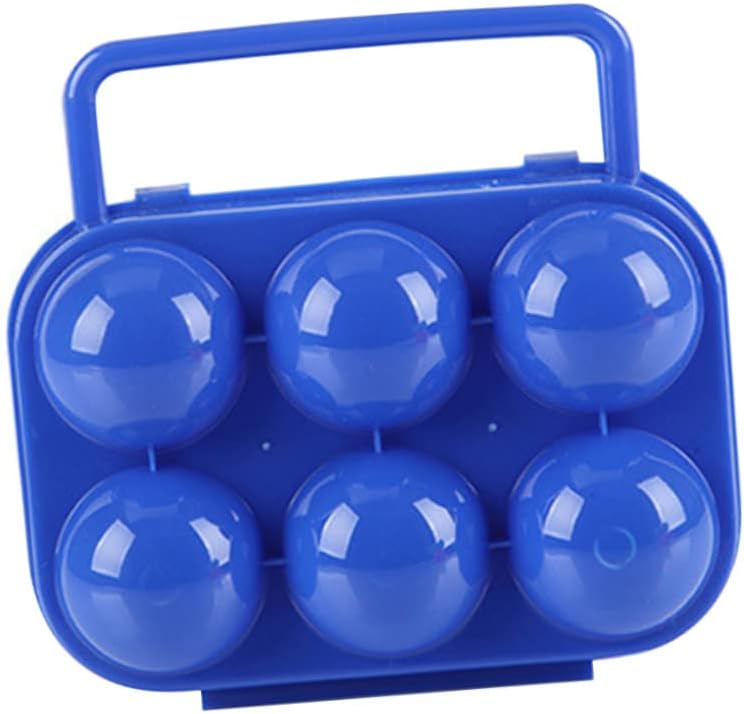 Amosfun Dispensador de cereales Soporte de huevos para refrigerador Soporte de huevos con asa Contenedor de huevos para refrigerador, cartones de