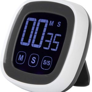 Fydun Temporizador digital de cocina con alarma Sc grande, recordatorios de cuenta regresiva, cronómetro para el hogar con imán, temporizador de Fydun Temporizador digital de cocina con alarma Sc grande, recordatorios de cuenta regresiva, cronómetro para el hogar con imán, temporizador de