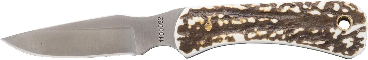 Uncle Henry 301UH Next Gen – Cuchillo de hoja fija SS de alto carbono de 6.5 pulgadas con hoja de 3.25 pulgadas y mango de estaglón para