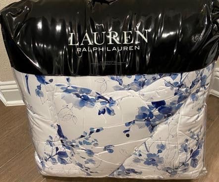 Lauren Ralph Lauren Sandra Blue Floral King – Juego de fundas de edredón de 3 piezas