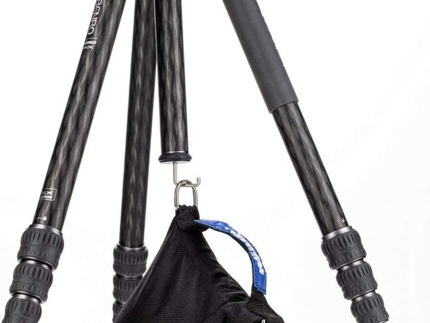 Benro Trípodemonopie de fibra de carbono Rhino serie tres (FRHN34C)