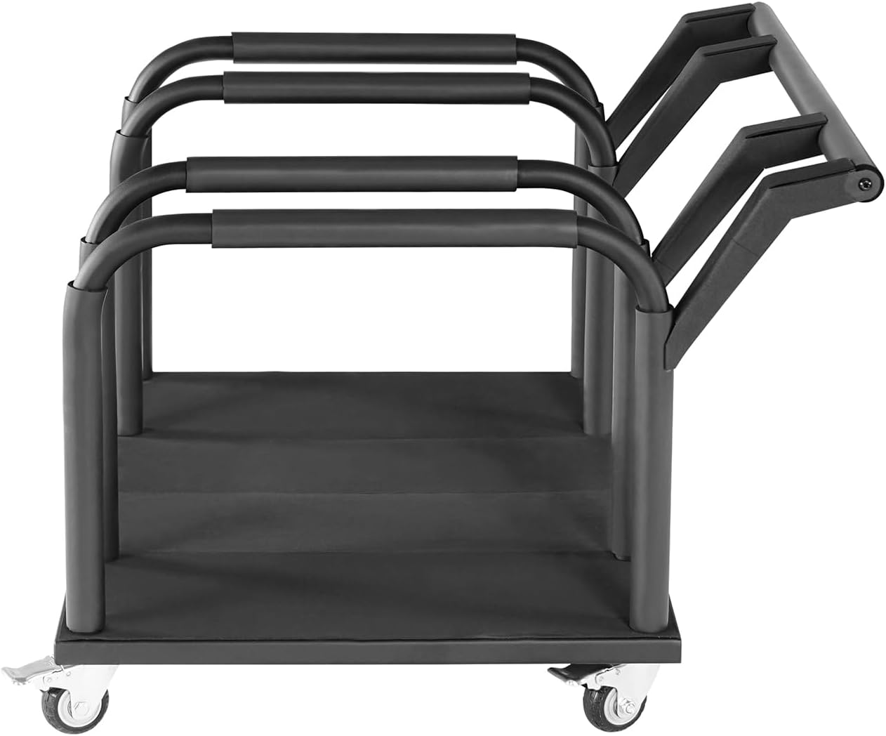 Hooke Road Estante de almacenamiento de 4 puertas, soporte deslizante para carrito para Jeep Wrangler JK JL Gladiator JT 2007-2024 y Ford Bronco