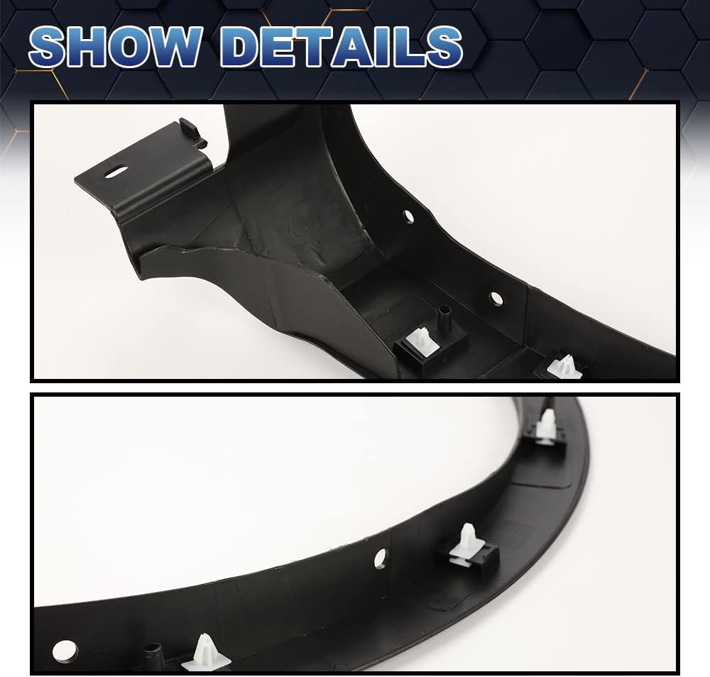 PIT66 Guardabarros, compatible con 13-17 Ford Escape Wheel Well Arch Molding Front Left CJ5Z-16268-AB