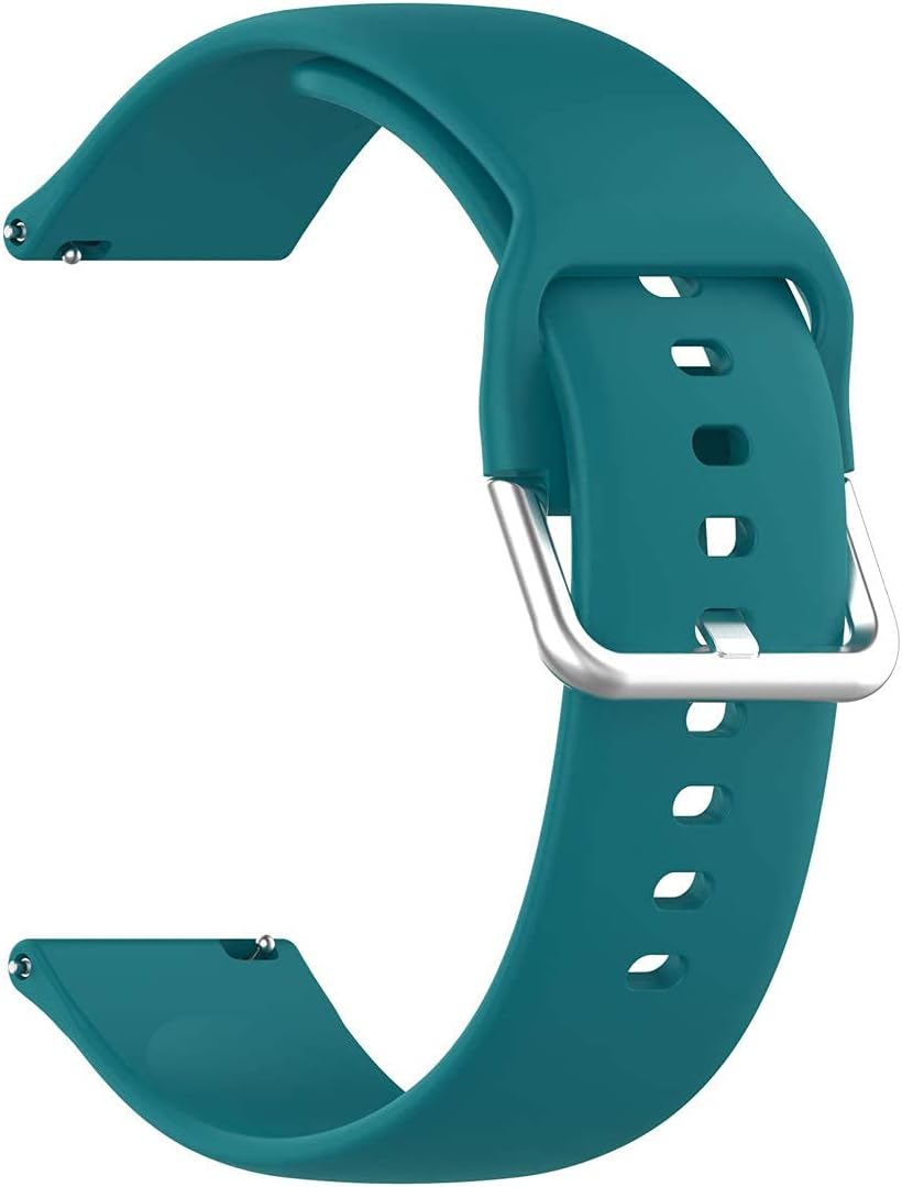 ECSEM – Correa de reloj inteligente compatible con Popglory P22, correa de repuesto ajustable de silicona transpirable, correa deportiva para