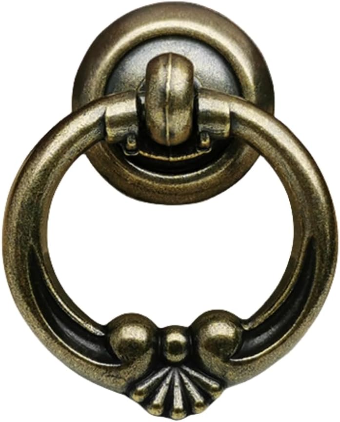 Tiradores de mariposa vintage de bronce antiguo para cajón de un solo agujero, accesorios de gabinete de aleación de zinc para cocina, baño,