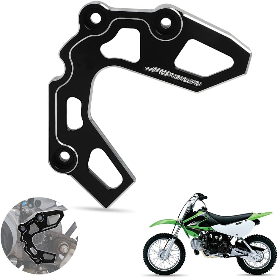 Cubierta de cadena de protección de piñón delantero de motocross, cubierta de piñón de cadena CNC, protector de aluminio para KLX110KLX110L