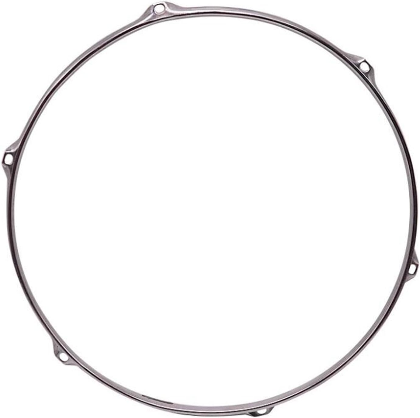 Arro de batería de 6 agujeros, accesorio musical portátil, aro de 6 agujeros para decoración del hogar, oficina, círculo superior de 12 pulgadas