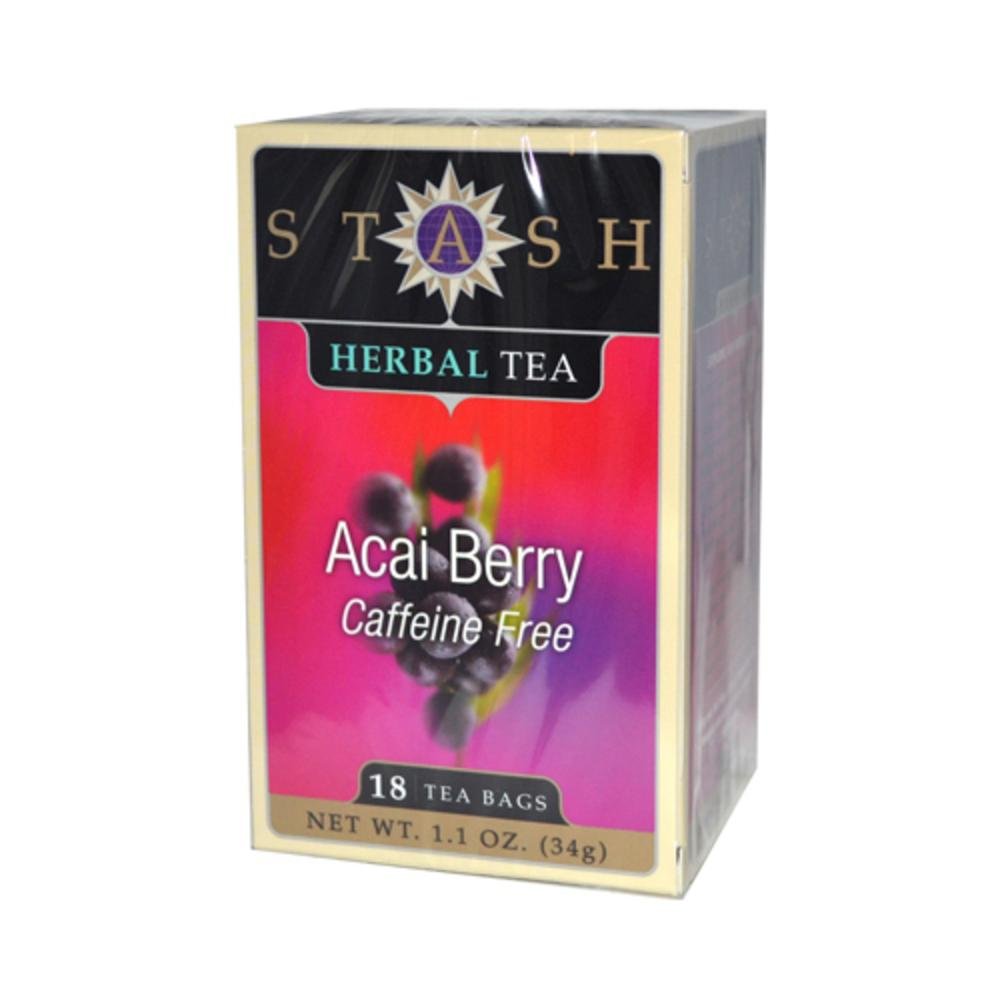 Stash Tea Acai Berry, 18 bolsas de té, 1.1 oz