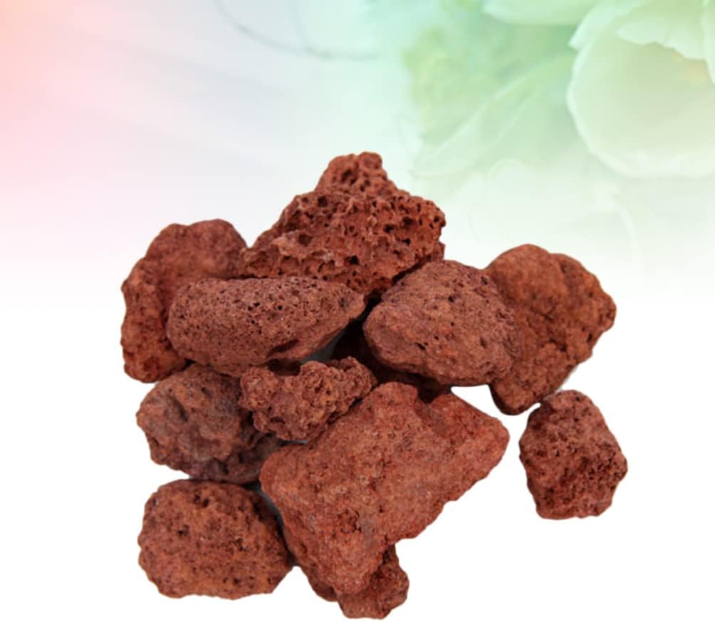 Balacoo – Piedras de lava volcánicas decorativas para acuario de 15.87oz, 3 a 2.4in