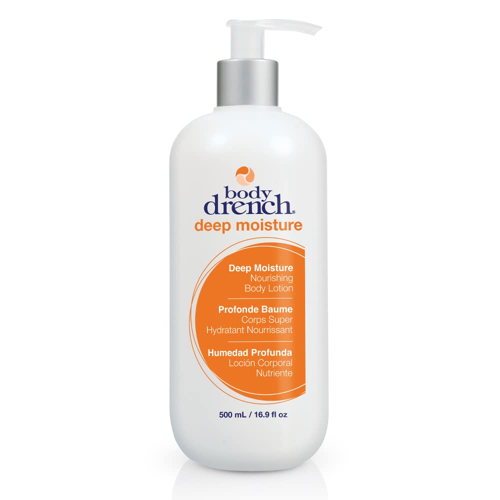 Body Drench Loción corporal nutritiva de humedad profunda para todo tipo de piel, 16.9 onzas líquidas