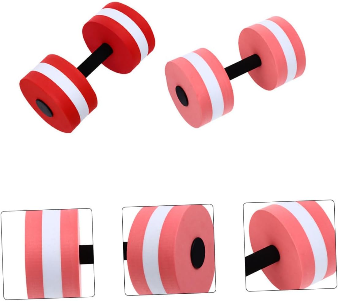 Abaodam 4 mancuernas para ejercicio acuático, mancuernas de piscina, mancuernas de peso, mancuernas y accesorios deportivos para piscina
