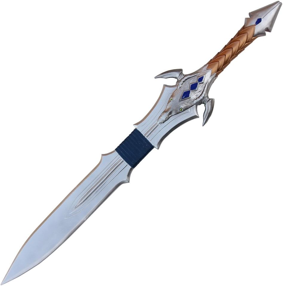Great Storm Sword of Royal Wind  Espada de espuma de poliuretano, disfraz de fantasía, juego de guerra con núcleo de PVC de 0.394 pulgadas