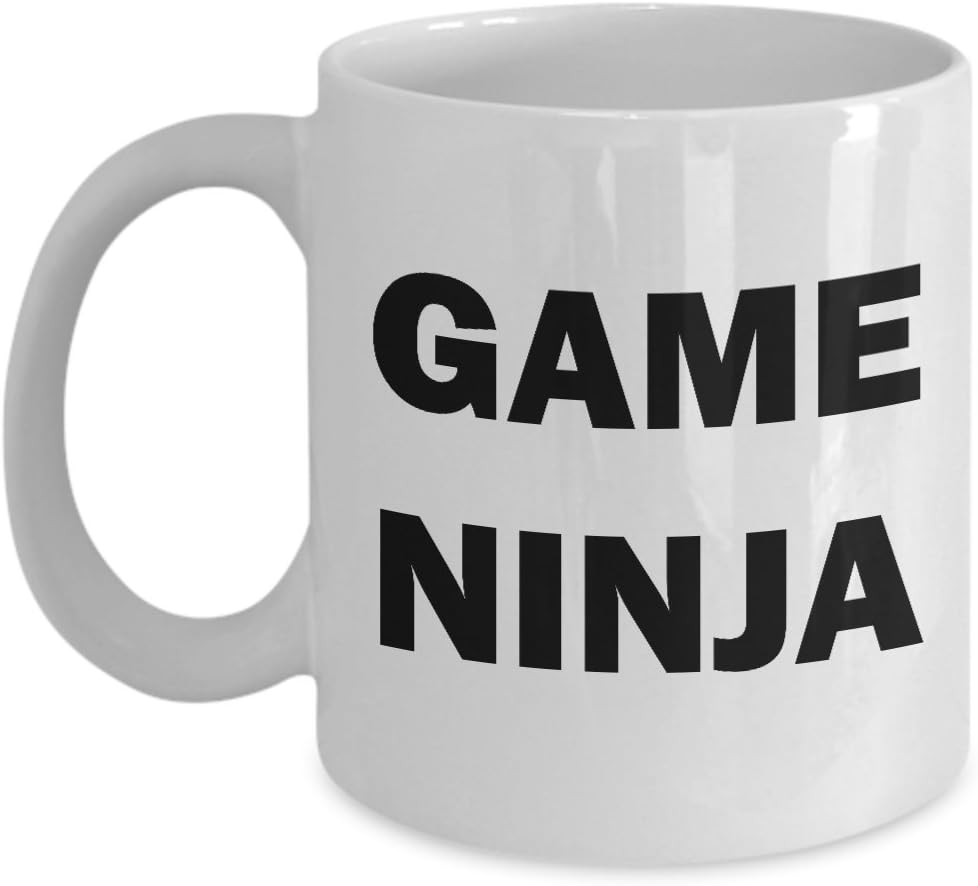 Taza para desarrollador de juegos, el mejor regalo de Ninja, diseño de videojuegos, taza de café, bonito galardón, idea de regalo, diseño de